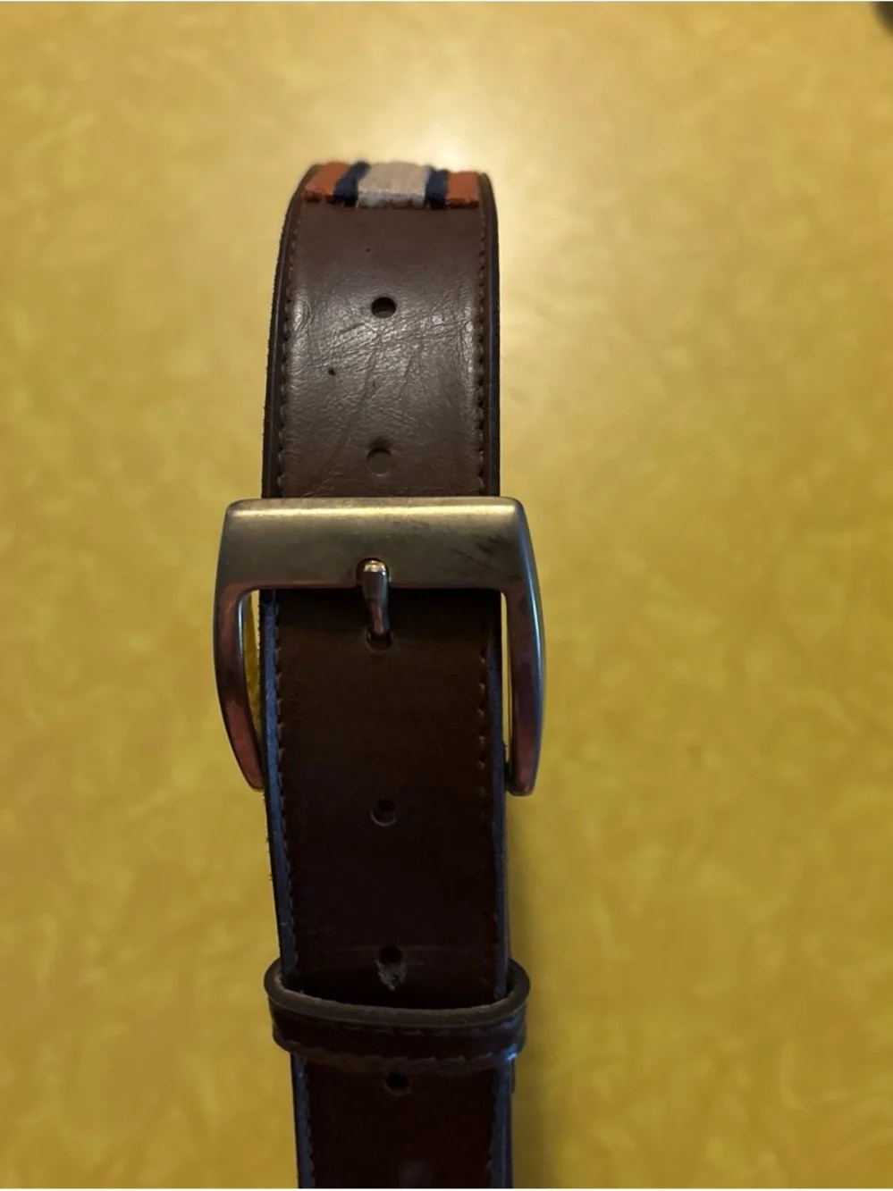 N/A brown leather